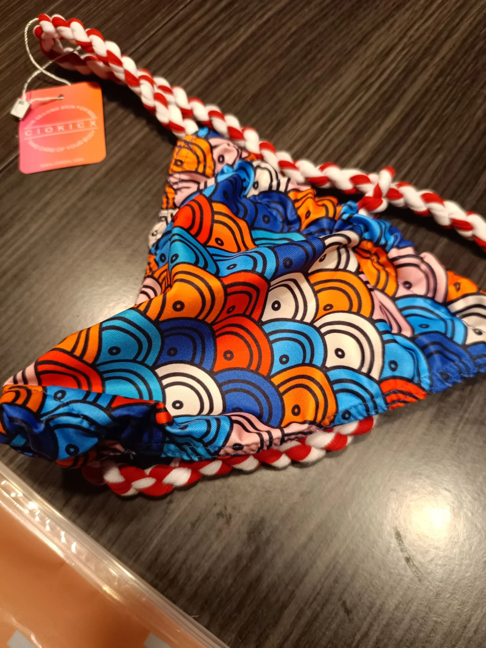 Kleurige koordstring voor heren – photo 2